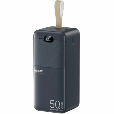 Внешний аккумулятор Remax RPP-117 Piloteer series 27W+22.5W PD+QC fast charging Power Bank(Nominal)(50000mAh) - Grey