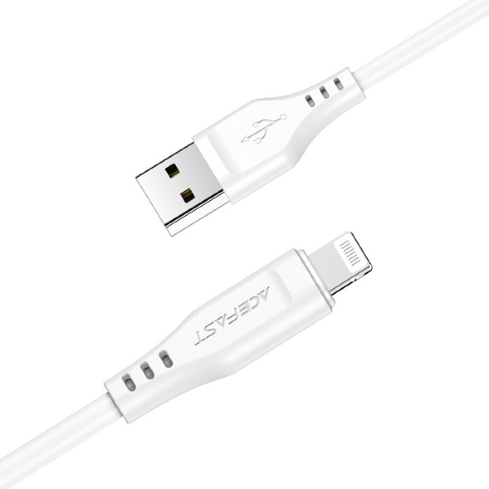 Кабель Acefast C3-02 Lightning TPE charging data cable - White купить оптом купить оптом