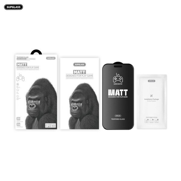 Защитное стекло SupGlass SG-13 Full Coverage Matt Gaming Glass For Samsung S25 Ultra купить оптом купить оптом