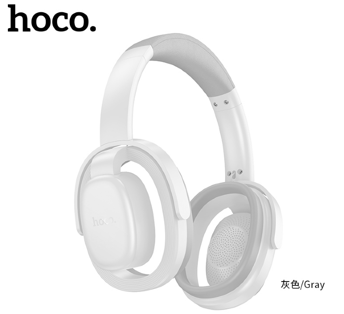 Наушники HOCO W67 Rhyme opne BT headphones Gray купить оптом купить оптом