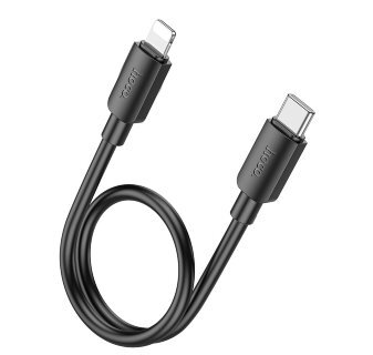 Кабель Hoco X96 Hyper PD charging data cable (T.C to IP) (L=0.25) - Черный