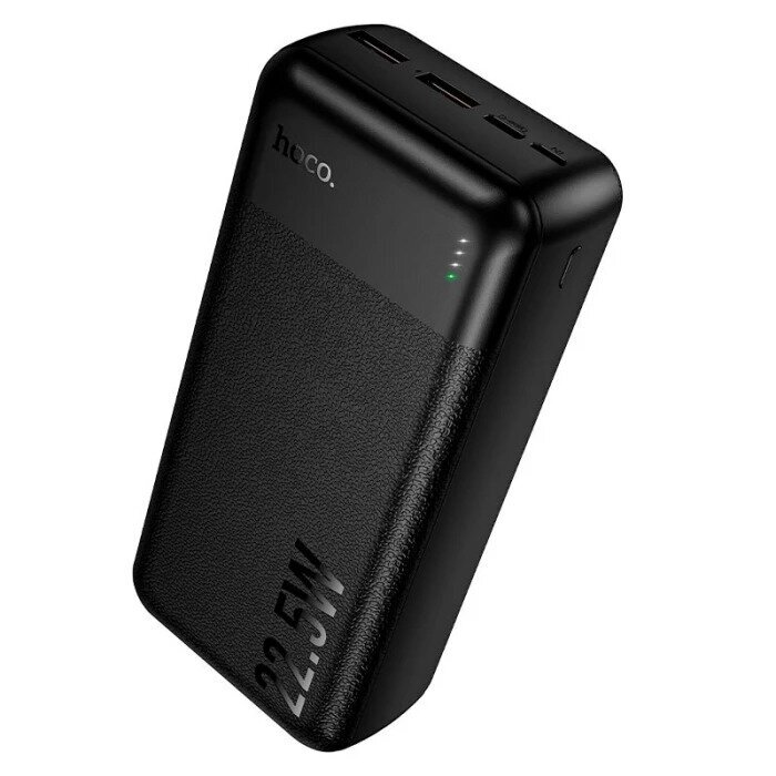 Внешний аккумулятор HOCO J159B Essence 22.5W+PD20W fully compatible power bank(30000mAh) - Black купить оптом купить оптом