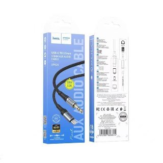 Аудиопереходник Hoco UPA26 fresh digital audio coversaion cable Type-c - Черный купить оптом купить оптом