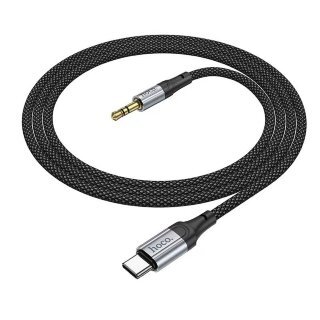 Аудиопереходник Hoco UPA26 fresh digital audio coversaion cable Type-c - Черный купить оптом купить оптом
