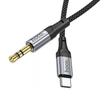 Аудиопереходник Hoco UPA26 fresh digital audio coversaion cable Type-c - Черный купить оптом купить оптом