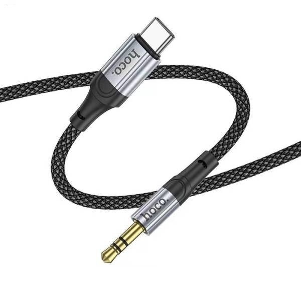 Аудиопереходник Hoco UPA26 fresh digital audio coversaion cable Type-c - Черный купить оптом купить оптом