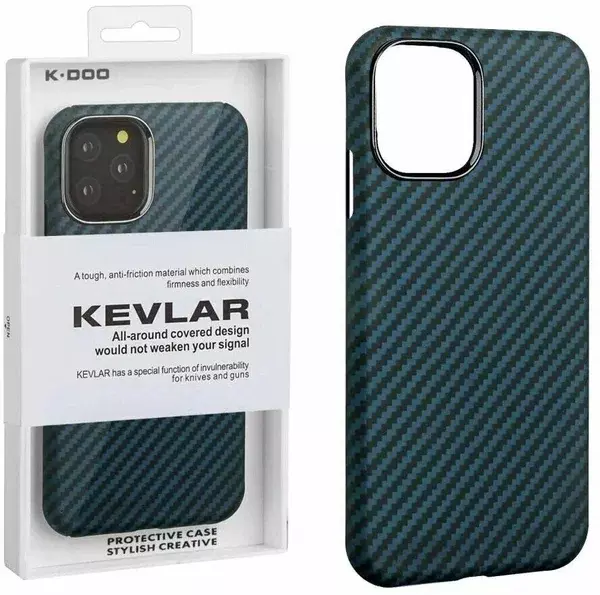 Чехол K-doo Kevlar new iphone 13 Pro (6.1) - Blue купить оптом купить оптом