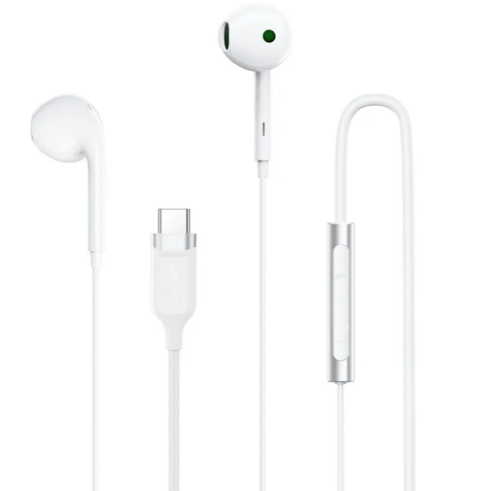 Наушники  ACEFAST L7 USB-C semi-in-ear wired earphones with mic White купить оптом купить оптом