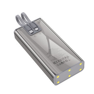 Power Bank Hoco J104A Discovery edition 22.5W fully compatible with cable (20000mAh) - Серый купить оптом купить оптом