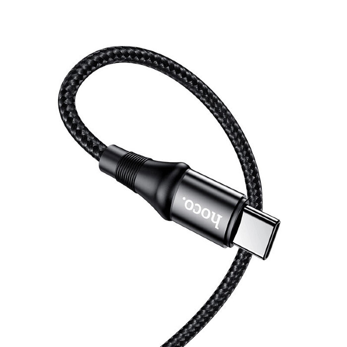 Кабель hoco Type-C на Type-C X50 Exquisito 100W - Black