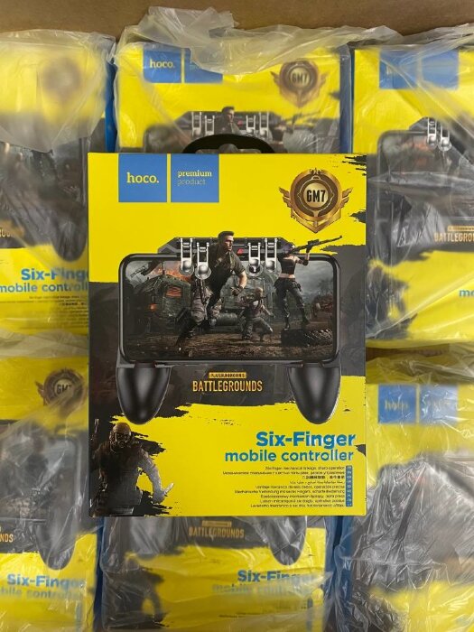 Игровой контроллер hoco GM7 Eagle six finger game controller - Black купить оптом купить оптом