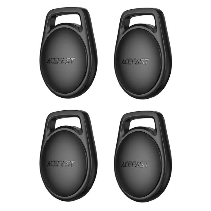 Трекер ACEFAST S2 button type positioning device set of 4 - Black купить оптом купить оптом