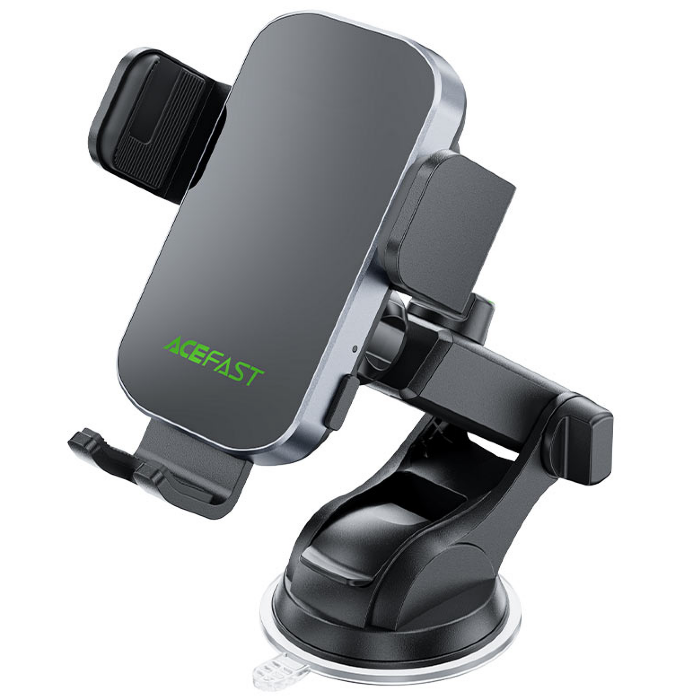 Автомобильный Держатель ACEFAST D53 wireless charging car holder with electric clamp for dashboard, Black купить оптом купить оптом