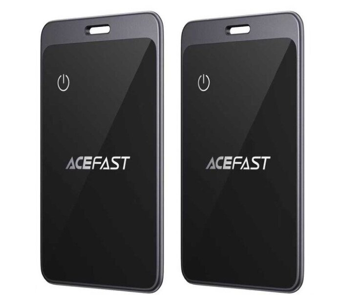 Трекер ACEFAST S3 metal card positioning device set of 2 - Metal gray купить оптом купить оптом