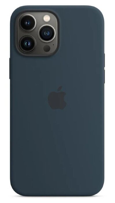 Чехол для Silicone case Magsafe for IP 15 (6.1) - Dark Blue купить оптом купить оптом
