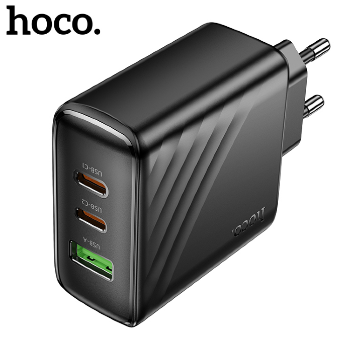 Сетевой Адаптер HOCO CS26A Article PD45W(2C1A)charger(EU) - Black купить оптом купить оптом