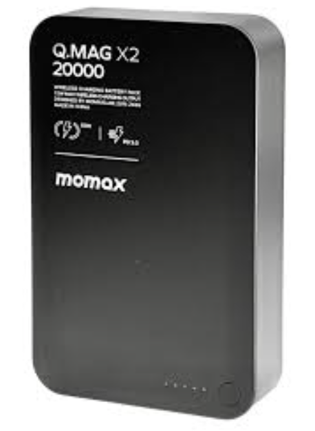 Внешний Аккумулятор MOMAX Q.Mag X2 (20000mAh) Magnetic Wireless Battery Pack (IP133CND) Black купить оптом купить оптом