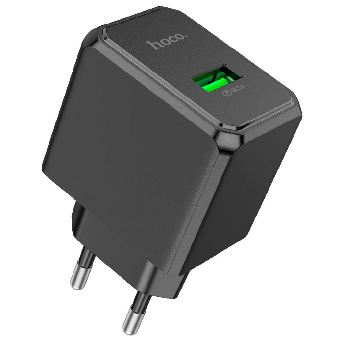 Сетевое зарядное устройство HOCO CS112A Lounge PD30W+QC3.0 charger(EU) - Black купить оптом купить оптом