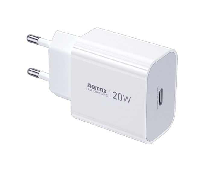 Сетевое зарядное устройство Remax Huiying GaN fast charger(CA08)(C20W) EU - White купить оптом купить оптом