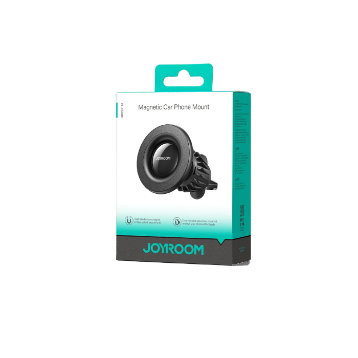 Автомобильный держатель JOYROOM JR-ZS406 Magnetic Holder (A12 hook) - Black
