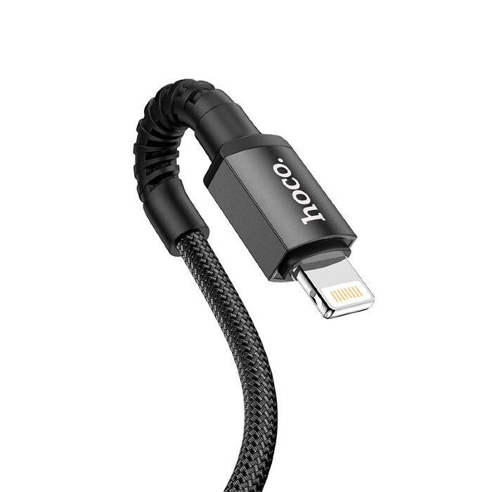 Кабель hoco X71 Especial charging data cable for Lightning - Черный купить оптом купить оптом
