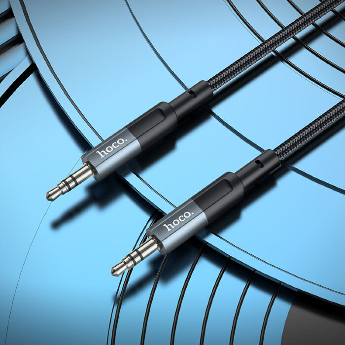 Кабель Hoco UPA23 AUX audio cable - Metal gray купить оптом купить оптом