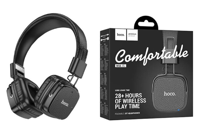 Наушники Hoco W56 Earl BT headphones - Black купить оптом купить оптом
