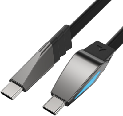 Кабель ACEFAST C30-03 USB-C to USB-C 240W silicone fast charging data cable - Black