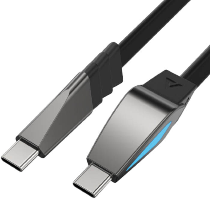 Кабель ACEFAST C30-03 USB-C to USB-C 240W silicone fast charging data cable - Black купить оптом купить оптом