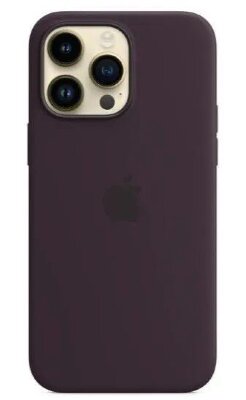 Чехол для Silicone Case Magsafe iphone 14 pro (6.1) - Elderberry
