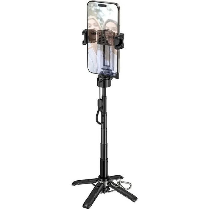 Штатив HOCO K27 Pro magic mini live broadcast stand (pull clip + magnetic focusing version) - Black купить оптом купить оптом