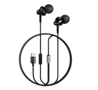 Беспроводные наушники REMAX RM-501A Earphone(Type-c) - black