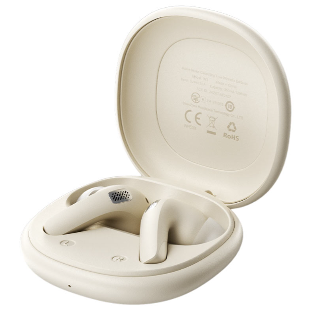 Наушники ACEFAST W3 active noise cancelling true wireless earbuds, Biege купить оптом купить оптом