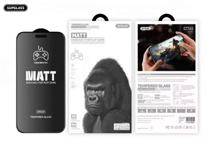 Защитное Стекло SupGlass XC-13 Full Coverage Matt Gaming Glass For Samsung S24 Plus/25 Plus купить оптом купить оптом