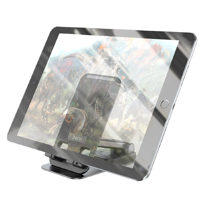 Настольная подставка Hoco PH50 Ivey folding rotatable desktop holder - Black