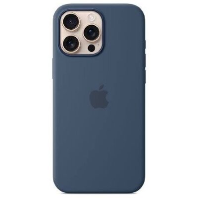 Чехол для iPhone 16 (6.1) Silicone Case MagSafe - Denim