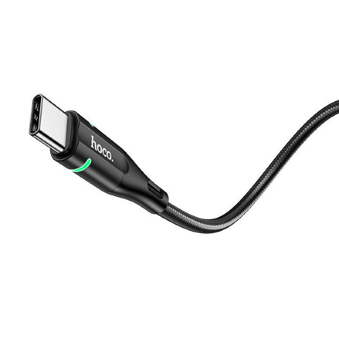 Кабель hoco U93 Shadow charging data cable for Type-C - Black