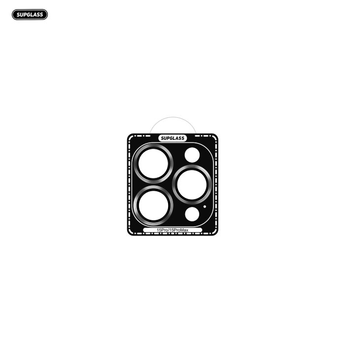 Защитное стекло для камеры SupGlass Camera lens glass Anti Glare XC-31 13mini/13 6.1 - Silver купить оптом купить оптом