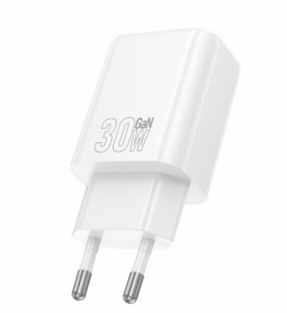 Сетевой Адаптер HOCO N63 Gental PD30W+QC3.0 charger(EU) White купить оптом купить оптом
