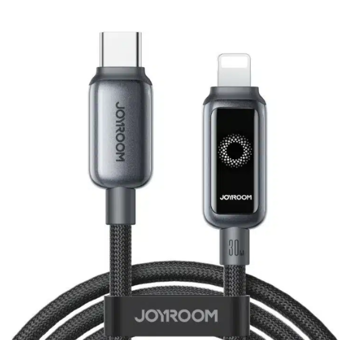 Кабель HOCO S-A55 StarFlight Series 30W Type-C to Lightning 1.2m - Black купить оптом купить оптом