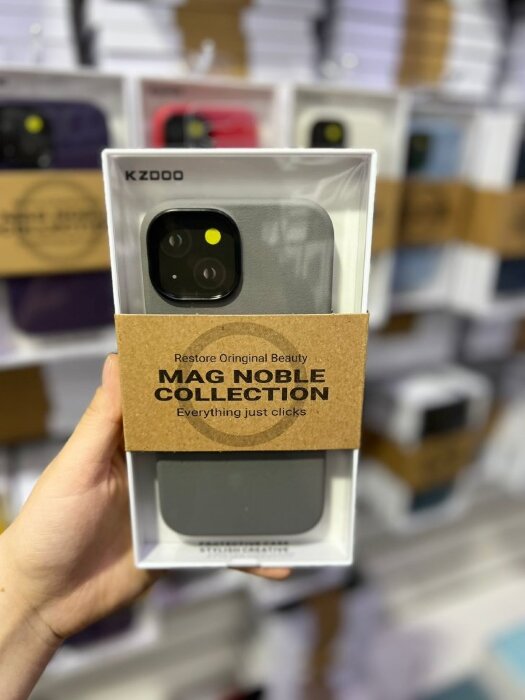 Чехол Kzdoo Mag Noble Collection для IP 15 Pro (6.1) - Titanium Gray купить оптом купить оптом