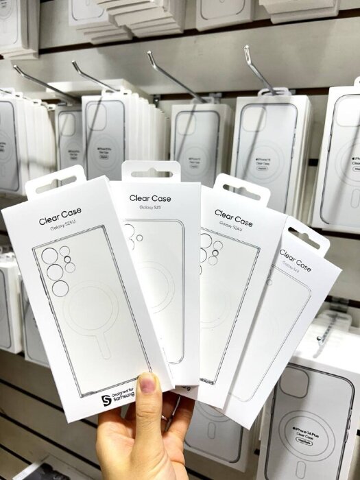 Чехол Clear Case Magsafe For Samsung S24 купить оптом купить оптом