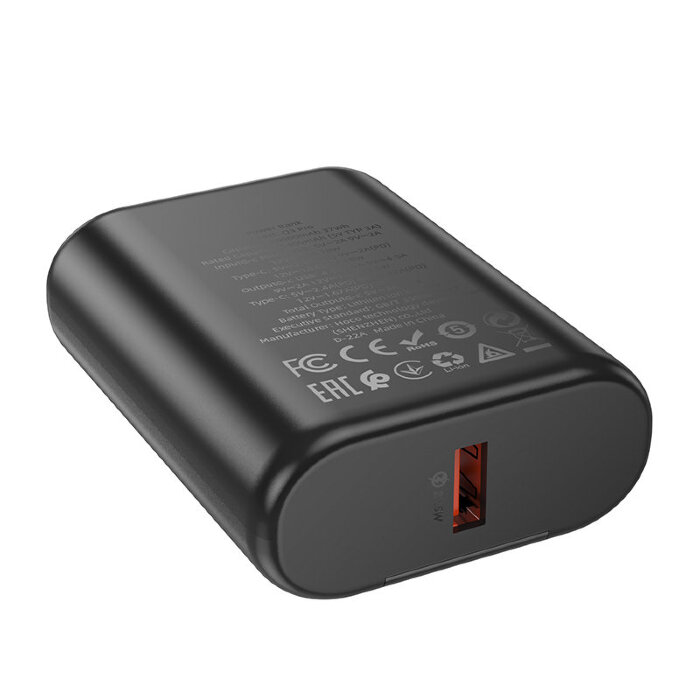 Power Bank hoco Q3 Pro 22.5W+PD20W fully compatible (10000mAh) - Black купить оптом купить оптом