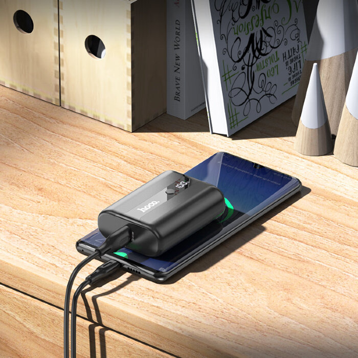 Power Bank hoco Q3 Pro 22.5W+PD20W fully compatible (10000mAh) - Black купить оптом купить оптом