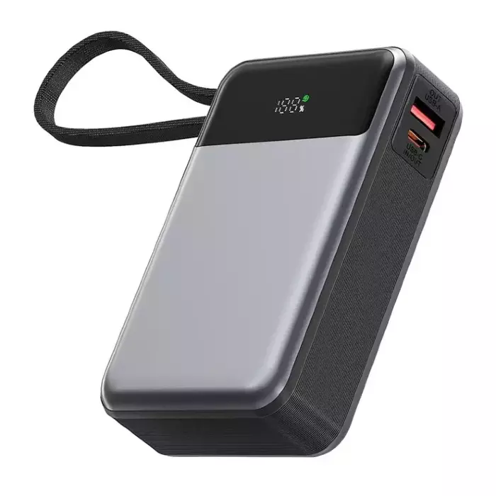Внешний Аккумулятор ACEFAST M21 PD65W power bank with cable 20000mAh Black купить оптом купить оптом