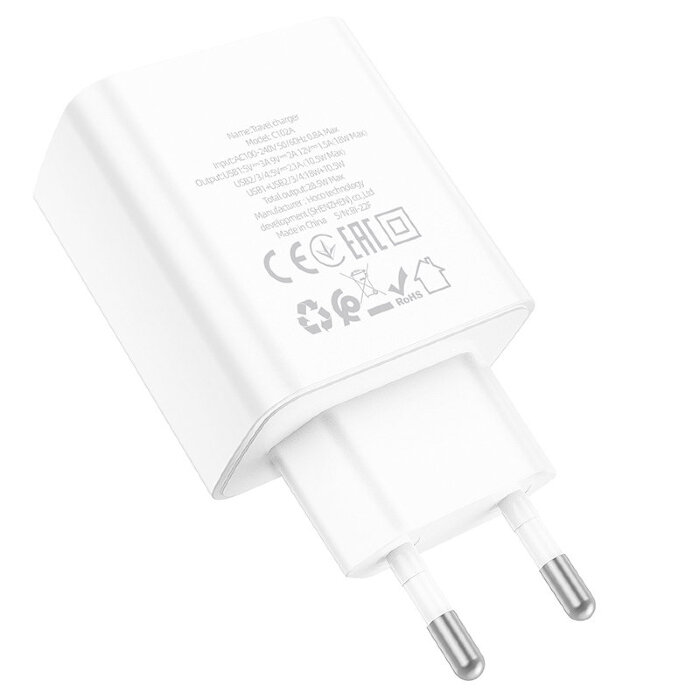 Зарядка Hoco C102A Fuerza QC3.0 four-port charger(EU) - White купить оптом купить оптом