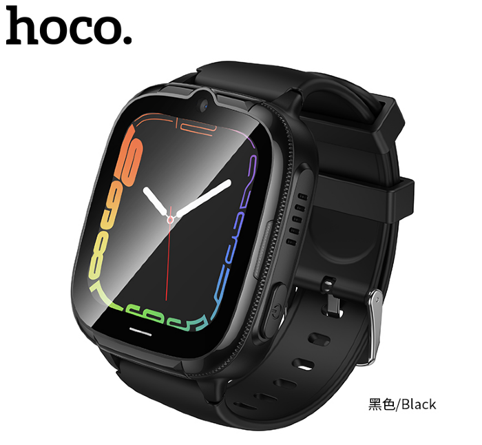 Смарт-часы Hoco Y106 4G Children phone-watch Black купить оптом купить оптом