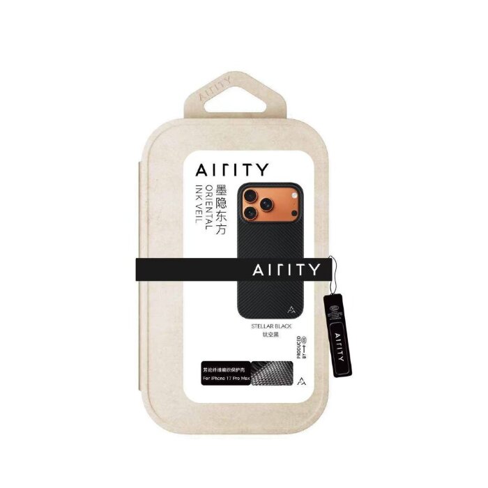 Чехол AIRITY Oriental Ink Veil case For IPhone 17 Pro Max - Stellar Black купить оптом купить оптом