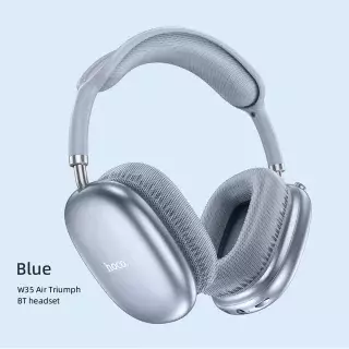 Беспроводные наушники Hoco W35 Air Triumph BT headphones- Blue