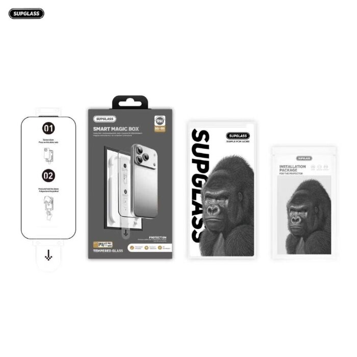 Защитное стекло SUPGLASS SG-05 Smart Magic Box Tempered Glass For IP 16 Pro Max(6.9) купить оптом купить оптом
